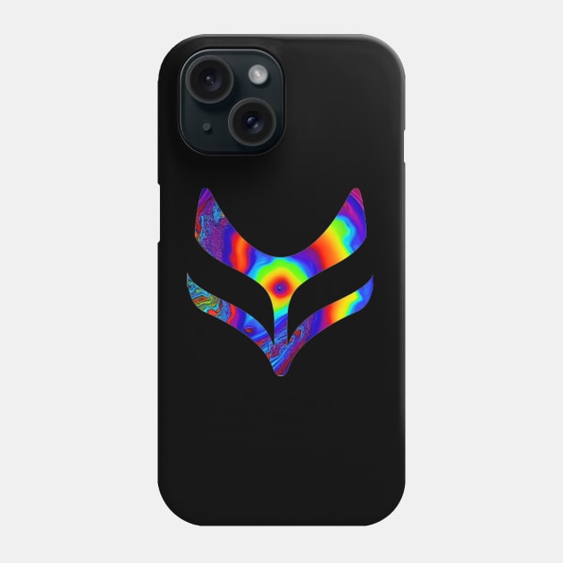 Fox Stevenson Logo [V1 Acid Bath] Phone Case by Nikki Shine