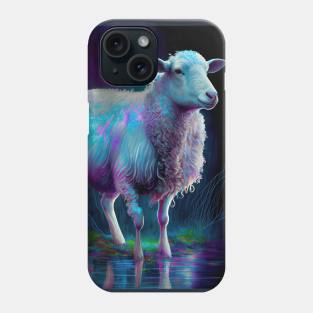 Farm Sheep Art Phone Case