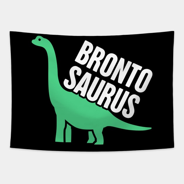 Long Neck Dinosaur Brontosaurus Tapestry by MeatMan