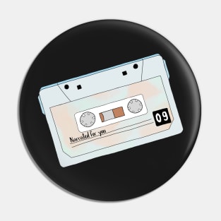 Narrated for you Cassette Pin