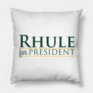 Rhule For President Pillow