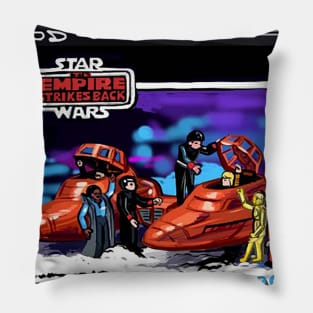 Vintage Kenner Cloud Car Box Art Sketch Pillow