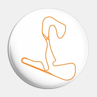 Circuit Zandvoort Track Circuit Layout Orange Pin