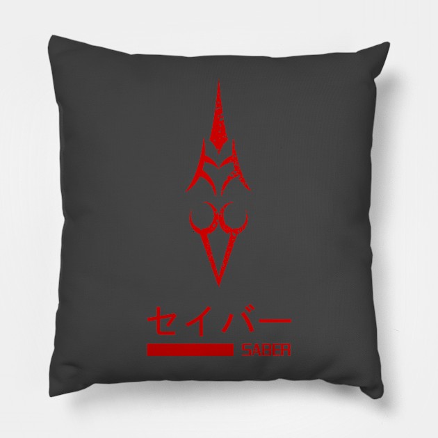 Saber Command Seal Pillow by KazokuClothing