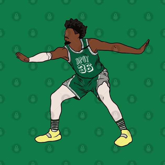 Marcus Smart DPOY by rattraptees