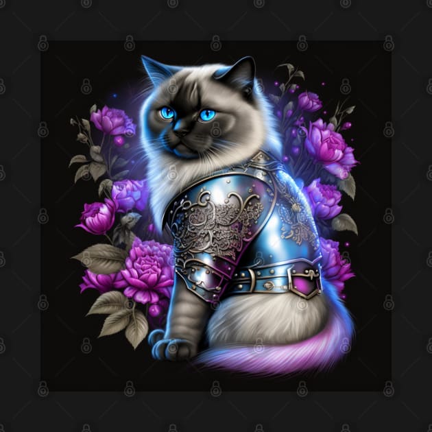 Warrior Birman Cat by Enchanted Reverie