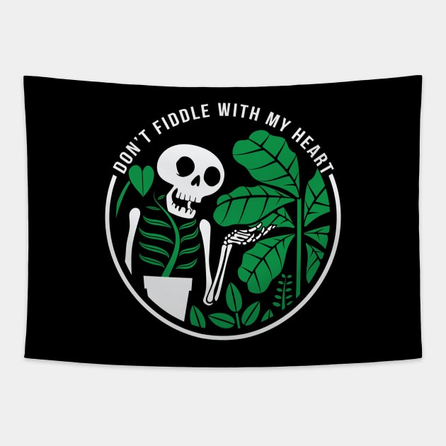 Dont fiddle with my Heart Tapestry by stuffbyjlim