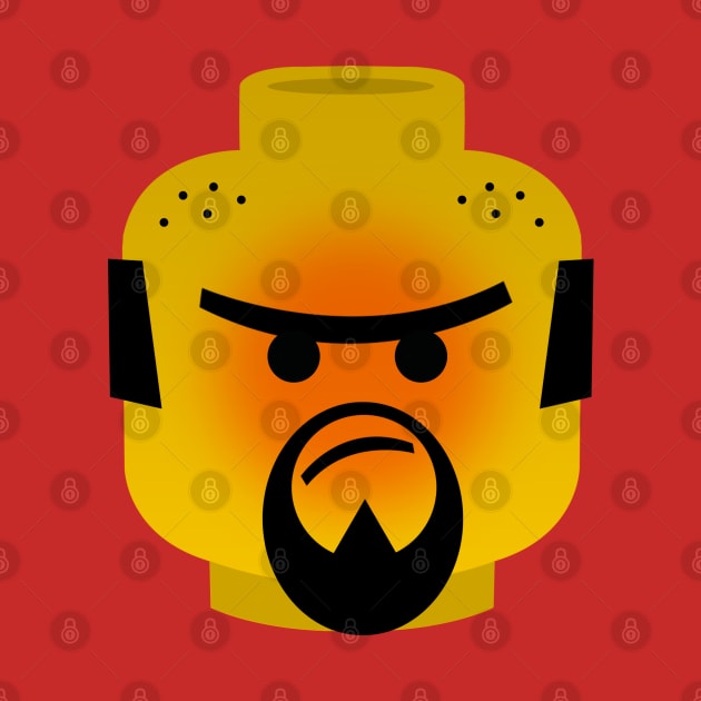 Lego head Angry by ShockDesign