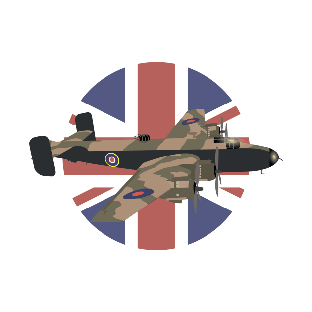 Halifax British WW2 Airplane by NorseTech