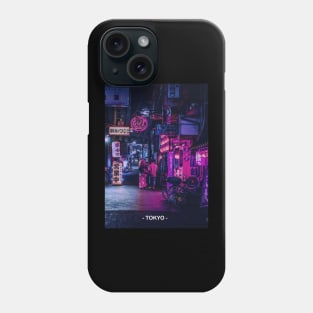 Tokyo Street Neon Synthwave Phone Case