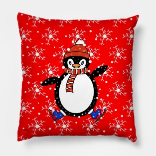 FESTIVE Penguin Pillow