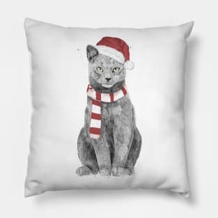 Xmas cat Pillow