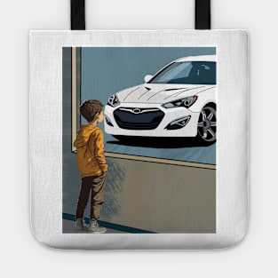 Hyundai Genesis Coupe Kids Dreams Tote