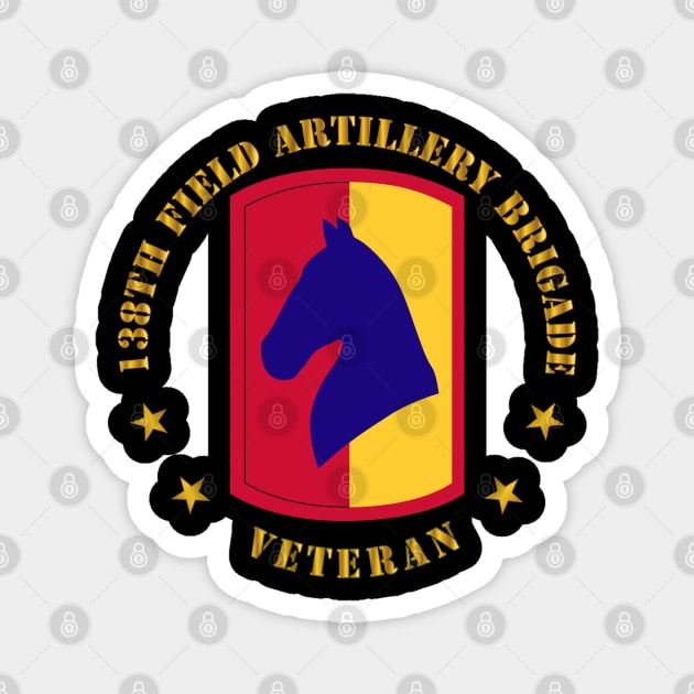 138th FA Bde SSI - Veteran wo BackGrd Magnet by twix123844