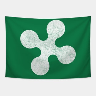 Lombardy Flag // Vintage Look Italian Region Design Tapestry