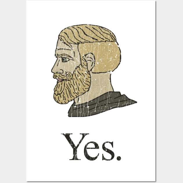 Yes Chad Meme posters & prints by Garyck Arntzen - Printler