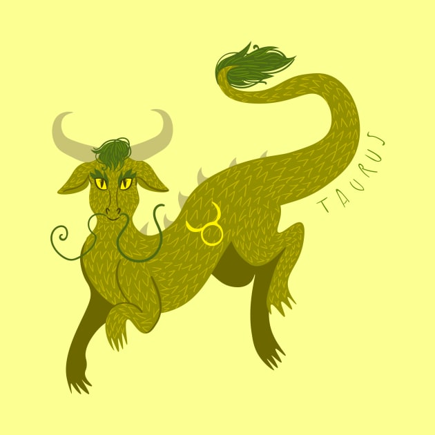 Taurus Dragon by LexaStrong