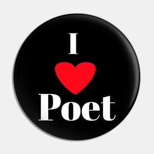 I love poet Pin