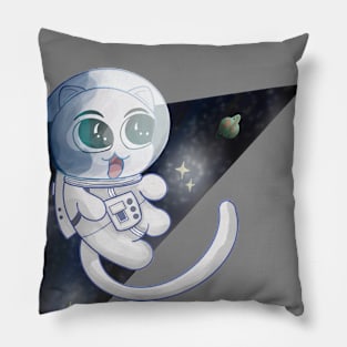 Space cat Pillow