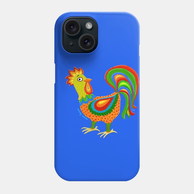 Rascally Rooster, Wascally Wooster Phone Case by SoozieWray