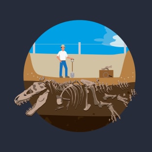 dinosaur fossil T-Shirt