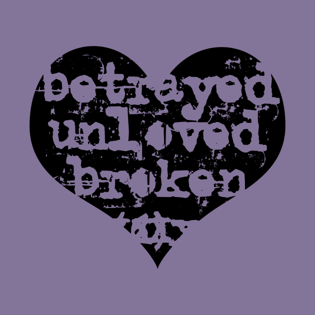 Betrayed Unloved Broken by oddmatter