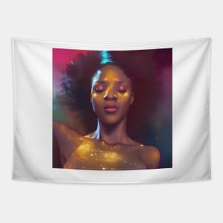 African Beauty Tapestry