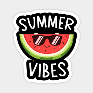 Summer Vibes Watermelon Lover Summer T-shirt Magnet