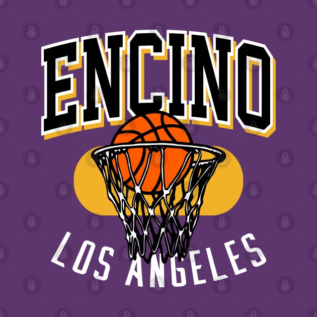 Encino LA Retro Hoop by funandgames