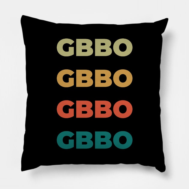 gbbo vintage Pillow by shimodesign