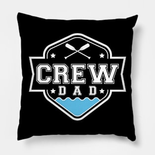 Crew Dad Rowing Dad Pillow