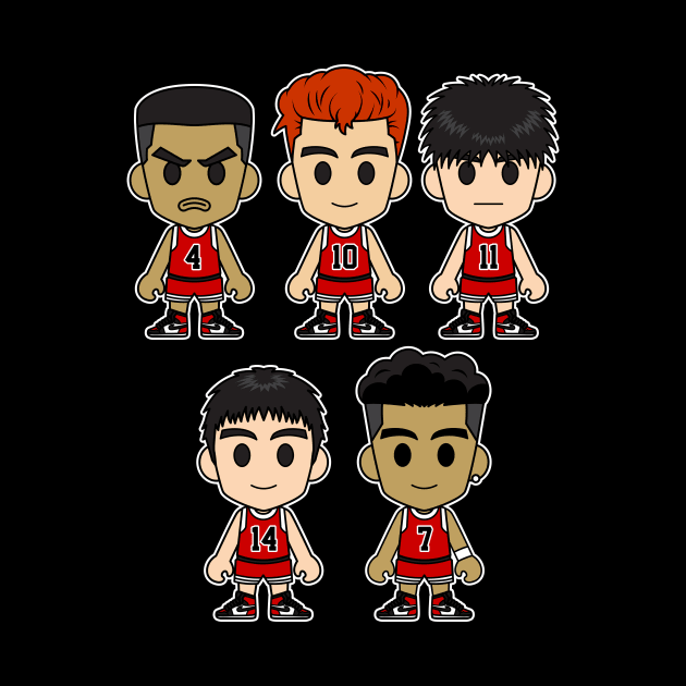 Slam Dunk Anime by Chibi Pops