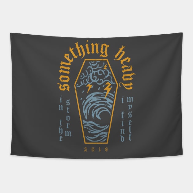 Something Heavy Logo Tapestry by somethingheavymusic