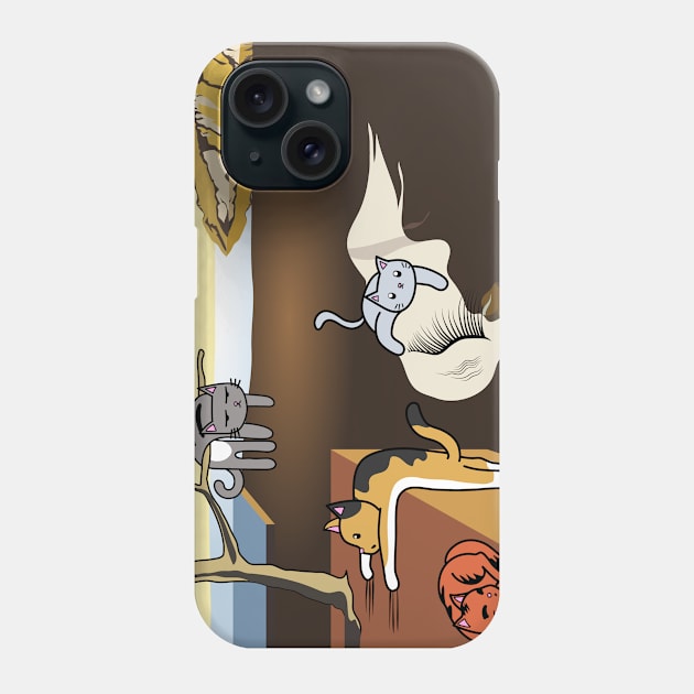 Purrsistence of Meowmory Phone Case by Odyssey605