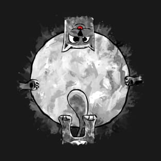 space cat on the moon T-Shirt