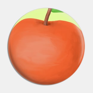 Red apple Pin