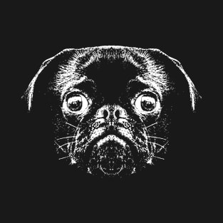 Pug / Face / Head T-Shirt