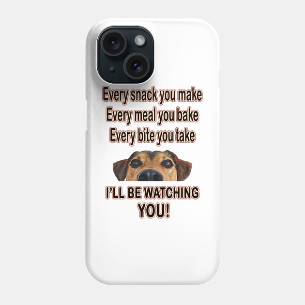 I'll be Watching You! Phone Case by SandraKC