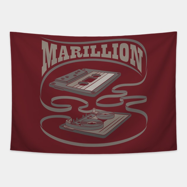 Marillion Exposed Cassette Tapestry by Vector Empire