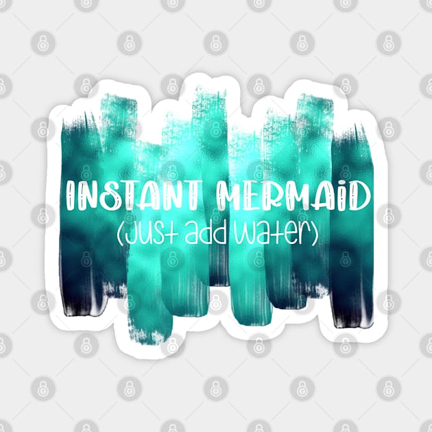 Instant Mermaid Magnet by Danipost