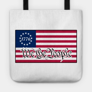 We the people - Betsy Ross flag Tote