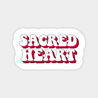 sheart lettering Magnet