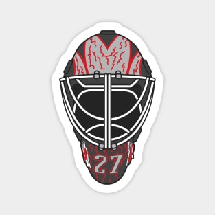 Devon Levi Sabres Goalie Mask Magnet