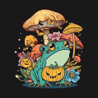 frog with mushroom T-Shirt