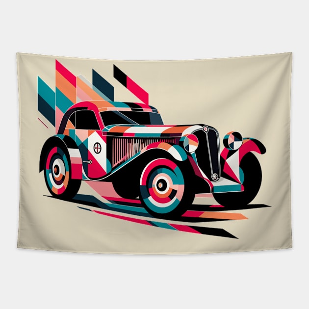 Alfa Romeo 6C Tapestry by Vehicles-Art