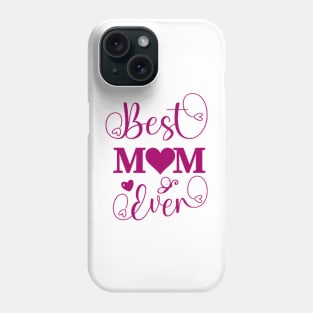 Best knitting mom ever Phone Case