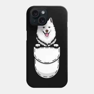 Funny American Eskimo Pocket Dog Phone Case