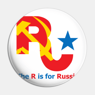 The R is for Russia Pin