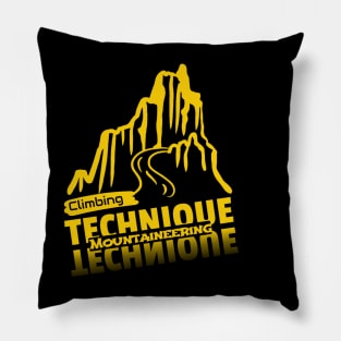 Climbing Technique Mountaineering | Yellow Pillow