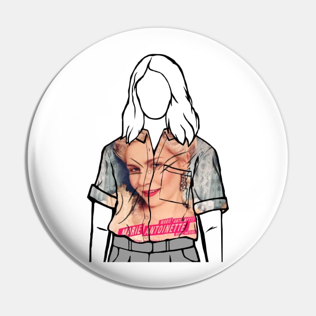 Sofia Coppola (Marie Antoinette) Portrait Pin by Youre-So-Punny